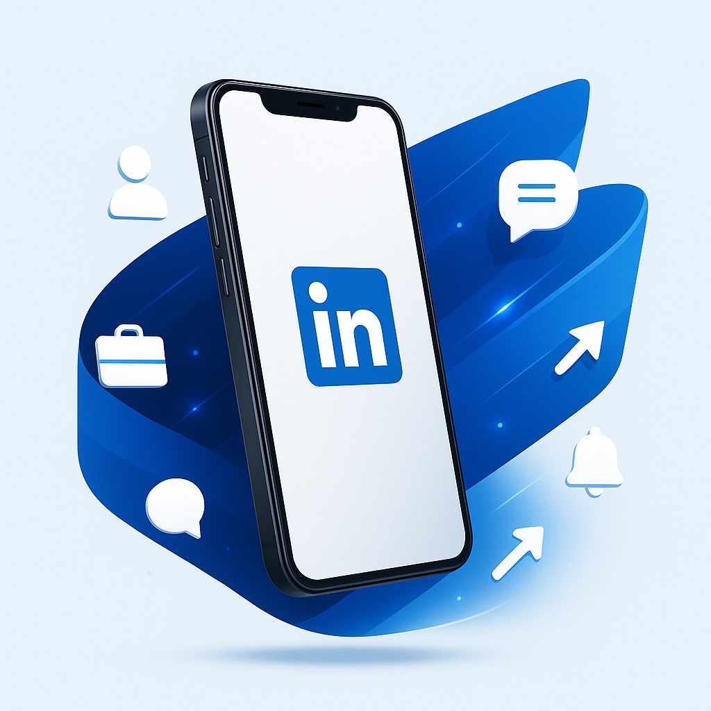 Linkedin social media panel